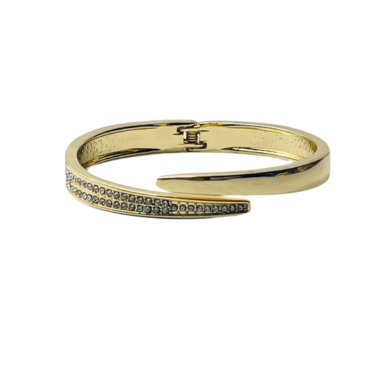 CELESTIA l Gold Filled Bracelet l Sleek Design l Stone-Embellished l Statement Piece